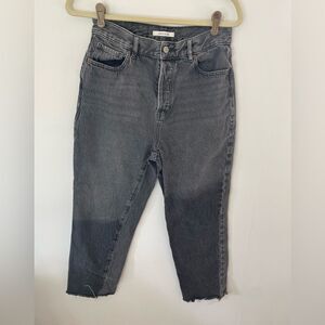 Pacsun High Rise Straight Leg Button Fly Jeans Women’s two tone Size 28